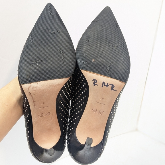 Hugo boss leather studded heels - Picture 14 of 16